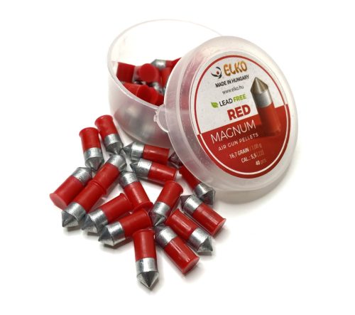 Munitie aer comprimat Elko Lead Free Red Magnum 5,5mm 40 buc.