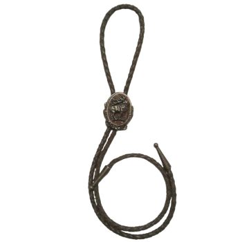 Cravata americana motiv cerb, metal