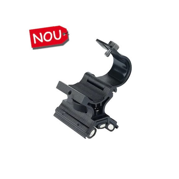 Suport prindere magnetica pentru lanterna Olight cu 3 magneti, inaltime reglabila X-WM03
