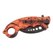 Briceag Karambit Herbertz Orange camo