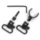 Kit prindere curea arma Uncle Mikes Bock 12, 20,3-21,6 mm
