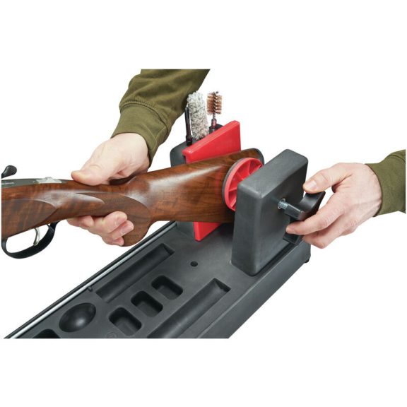 Menghină stand (stativ) Hoppe’s Gun Vise pentru curățarea și întreținerea armelor