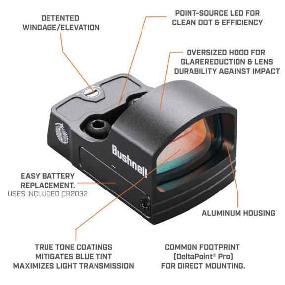 Red Dot Bushnell Reflex RXS-100, Weaver