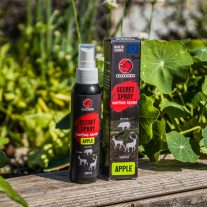   Atractant mistret, cerb, caprior Black Fire Secret Spray aroma de mere, 100 ml