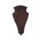 Panoplie trofeu cerb Eurohunt 2, 52 x 26 cm, maro
