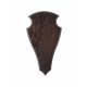 Panoplie trofeu cerb Eurohunt 2, 52 x 26 cm, maro