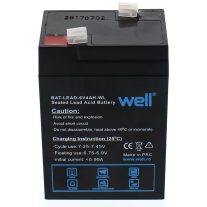 Acumulator plumb acid Well, 6V, 4Ah 