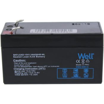 Acumulator plumb acid Well, 12V, 1.3Ah 