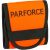 Cartusiera gloante pentru curea cu 9 posturi Parforce Orange