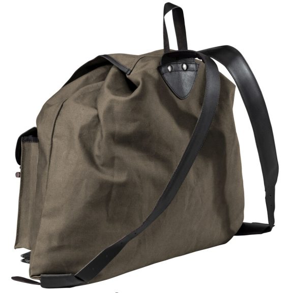 Rucsac de Vânătoare Parforce din Canvas și Piele – Tradițional, Silențios și Durabil, 30L