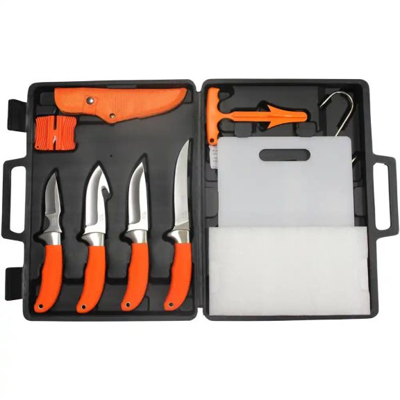 Set cutite pentru macelarie, transat, dezosat, filetat Wald & Forst 13 piese