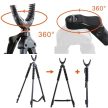 Sprijin telescopic arma tripod Vanguard Target Quest T62U, 3 in 1