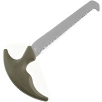   Fierăstrău de Vânătoare Profesional Parforce, Lamă 15.5cm din Oțel Inoxidabil, Mâner Ergonomic Anti-alunecare Olive