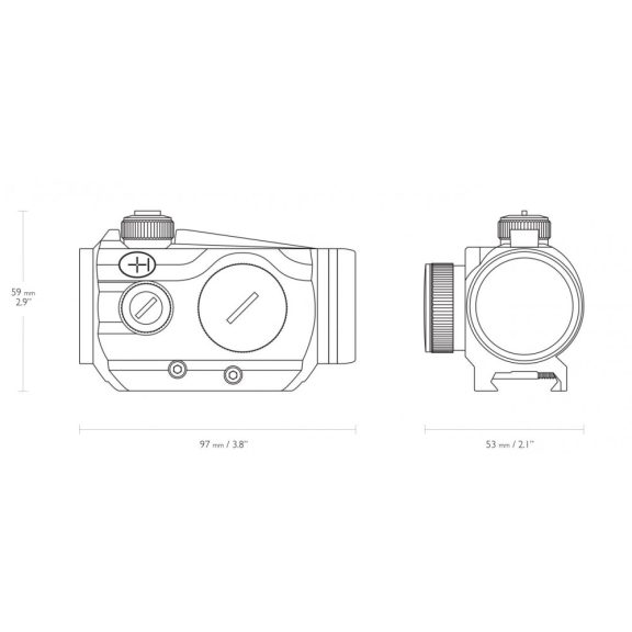Red Dot Hawke Vantage 1x30