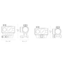 Red Dot Hawke Endurance 1X25 QR Digital Control