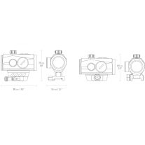   Red Dot Hawke Endurance 1X30 QR Digital Control, dual,  Weaver