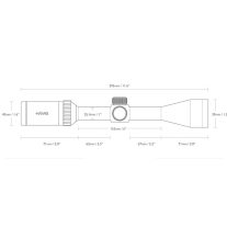 Luneta Hawke Vantage 4x32 Mil-dot 1"