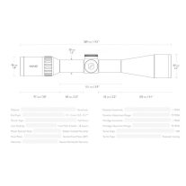 Luneta 4-16x50 Hawke Endurance WA 30 SF IR LR-Dot