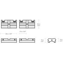 Sine Weaver/Picatinny cu prindere pe 9-11 mm