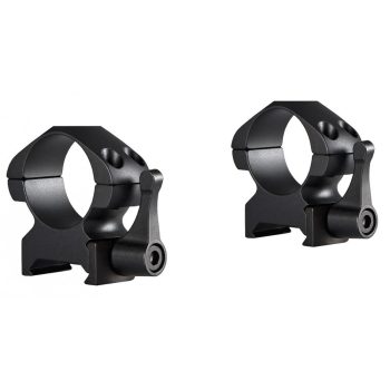   Inele Hawke Precision 25,4 mm Weaver, medii, otel, detasabile