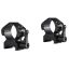 Inele Hawke Precision 25,4 mm Weaver, medii, otel, detasabile