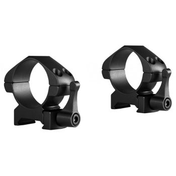 Inele Hawke Precision 30 mm, Weaver, medii, detasabile, otel