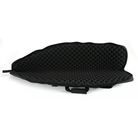 Geanta transport arma vanatoare Jakob Winter gri-negru cu curea transport, buzunar