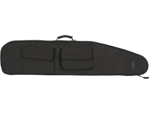 Geanta transport arma vanatoare Jakob Winter 126 cm curea transport, buzunare, negru