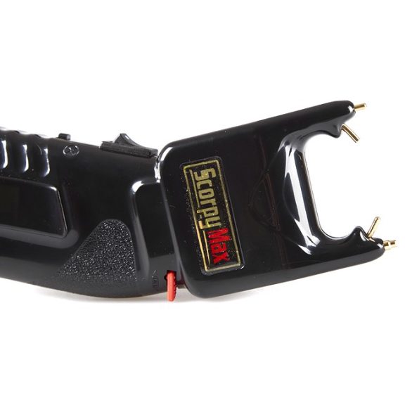 Electrosoc Stun Gun cu spray autoaparare Scorpy Max 500, 2 in 1