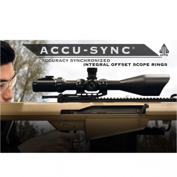 Prindere luneta cu vizare, inalta, monobloc Leapers Accu-S 30/22