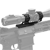  Montură Cantilever UTG® Accu-Sync® 34mm Picatinny, Offset 50mm, High Profile