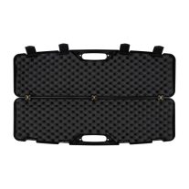   Cutie Rigidă Transport Armă Megaline Black 97x25x10 cm – Protecție din Polimer cu Cleme și Spumă Alveolară
