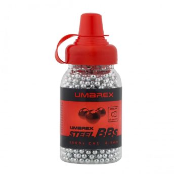 Bile Oțel Umarex 4.5 mm (BBs) – Flacon 1500 Bucăți