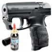 Spray lacrimogen autoaparare tip pistol Walther PGS + cutie transport si depozitare