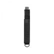Baston telescopic autoaparare Walther ProSecur TDB 25, otel, 63 cm, 3 sectiuni, negru, maner cauciucat, teaca