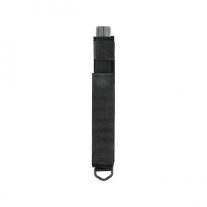   Baston telescopic autoaparare Walther ProSecur TDB 25, otel, 63 cm, 3 sectiuni, negru, maner cauciucat, teaca