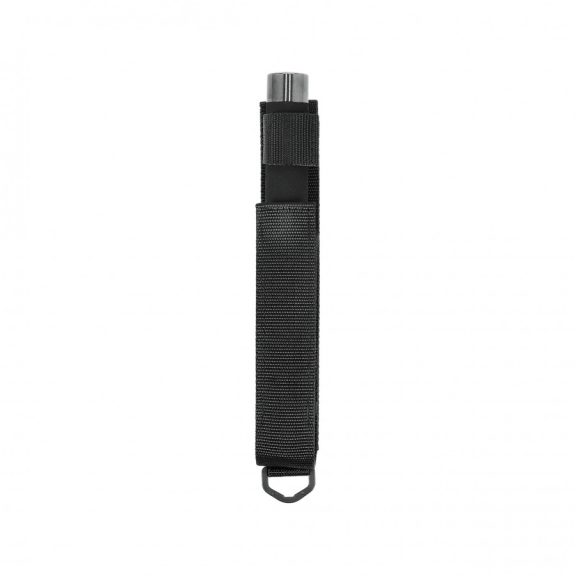Baston telescopic autoaparare Walther ProSecur TDB 25, otel, 63 cm, 3 sectiuni, negru, maner cauciucat, teaca