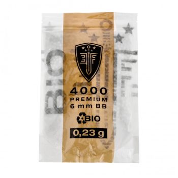   Bile airsoft ASG Elite Force Premium Bio 0.23 g. 6mm Biodegradabile, 4000 buc.