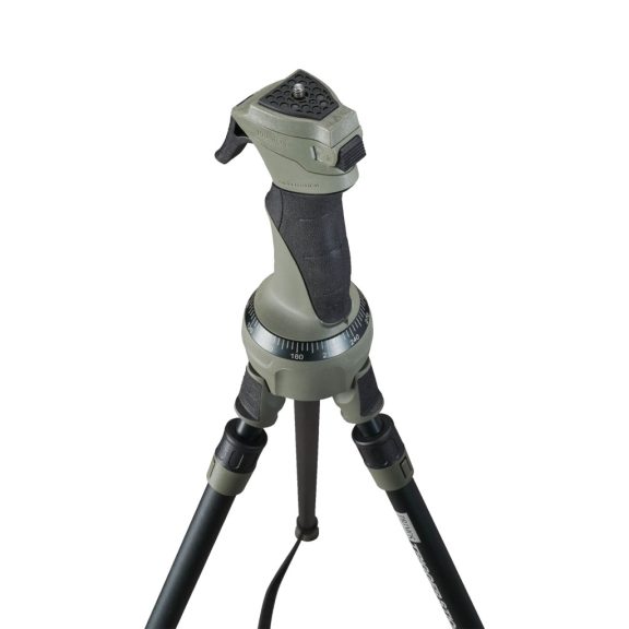 Trepied Vânătoare Primos X 41"-66" – Cap Rotativ 360°, Sistem Dovetail Quick Lock și Structură Din Aluminiu Cu Armătură Din Oțel