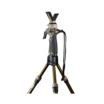   Trepied Vânătoare Primos Vantage Camo – Picioare Telescopice Flip-Lock, Cap Rotativ V-Yoke și Camuflaj Mossy Oak