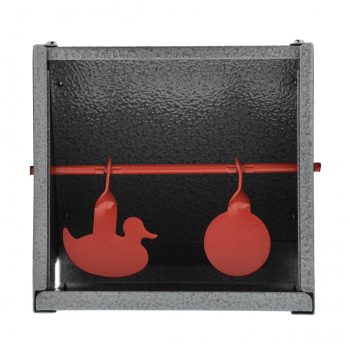   Țintă de tir sportiv rotativă RazorGun cu auto-resetare 2 ținte, design rotund și rață