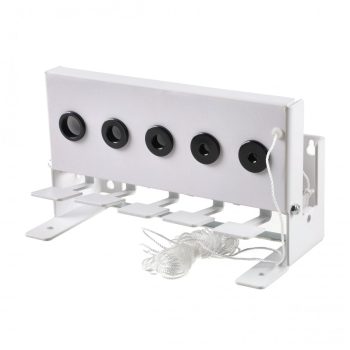   Țintă biatlon RGun cu 5 găuri și frânghie pentru resetare