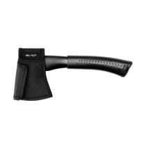   Topor Camping / Secure Tactică Mil-Tec Black din Oțel, cu Teacă – Compact, Rezistent, Ideal pentru Outdoor și Bushcraft