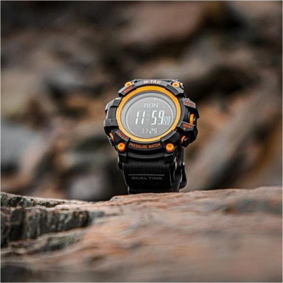 Ceas Tactic M-Tac Tactical Adventure – Black/Orange