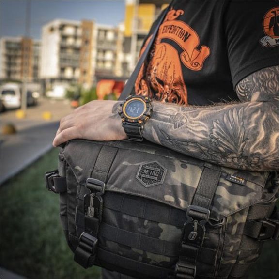Ceas Tactic M-Tac Tactical Adventure – Black/Orange