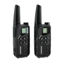   Set 2 Stații Radio PMR Baofeng BF-25E Black – Walkie-Talkie pentru Vânătoare și Outdoor, Autonomie Mare și Comunicare Clară