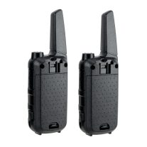   Set 2 Stații Radio PMR Baofeng BF-25E Black – Walkie-Talkie pentru Vânătoare și Outdoor, Autonomie Mare și Comunicare Clară