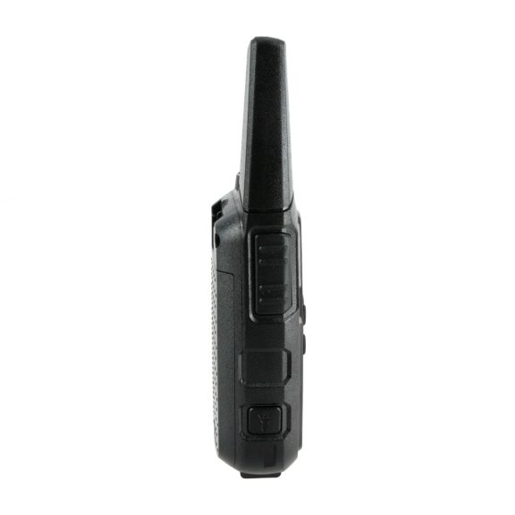 Set 2 Stații Radio PMR Baofeng BF-25E Black – Walkie-Talkie pentru Vânătoare și Outdoor, Autonomie Mare și Comunicare Clară