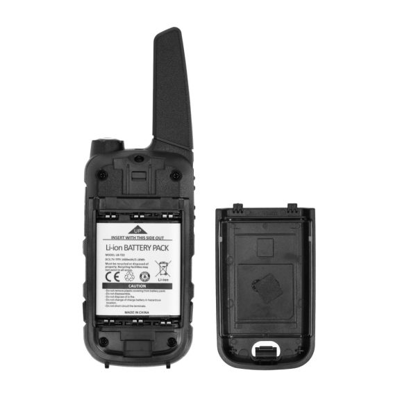 Set 2 Stații Radio PMR Baofeng BF-25E Black – Walkie-Talkie pentru Vânătoare și Outdoor, Autonomie Mare și Comunicare Clară