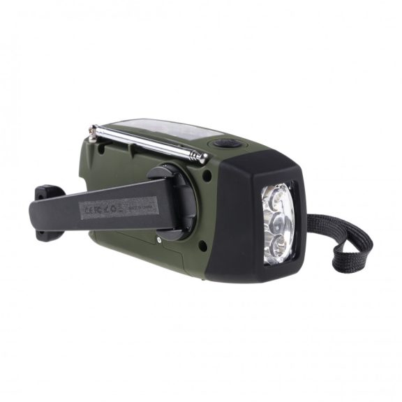 Radio de Supraviețuire Fosco Crank – Solar, Dinam și Powerbank
